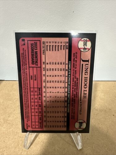 2024 Topps 1989 Topps Chrome /75 2T89C-49 Jung Hoo Lee Purple