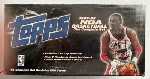 1997-98 Topps NBA BASKETBALL Complete Factory Sealed Set