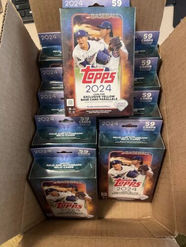 2024 Topps Update Series Hanger Box Lot - 10 Boxes