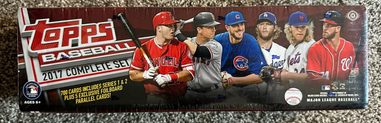 2017 Topps Sealed Set Series 1 and 2 - Aaron Judge Rookie Card