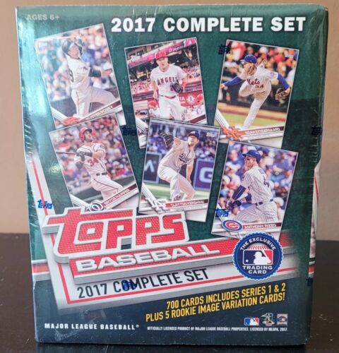 2017 Topps Baseball Complete Set Series 1&2 Factory Sealed 2x Judge Rookie