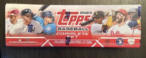 2023 Topps MLB Baseball Sealed Set Series 1 And 2 - Exclusive Foilboard Parallel