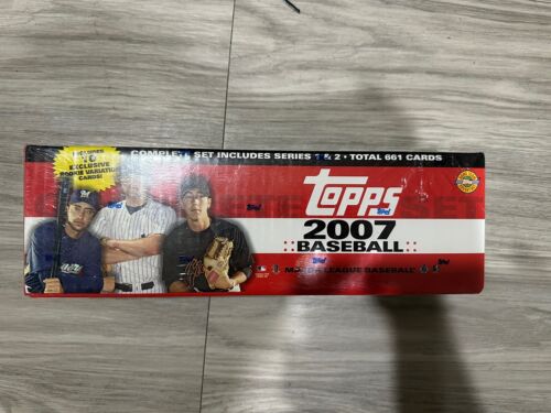 2007 Topps MLB Baseball Sealed Set Series 1 and 2 HTA Home Team Advantage