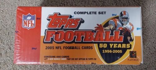 2005 TOPPS NFL Football Cards Complete Set 50th Year Sealed Box Aaron Rodgers RC