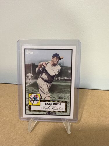 2008 Topps Babe Ruth Factory Bonus BR52 Mint