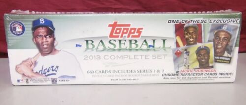 2013 Topps Baseball Factory Sealed Set- Jackie Robinson Refractor Insert