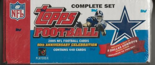 2005 TOPPS FACTORY SET (DALLAS COWBOYS EXTRA RC) (1-440) Aaron Rodgers RC-SEALED