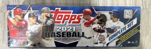 2021 Topps MLB Baseball Factory Sealed Set + 5 Rookie Image Variation Cards