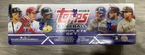 2023 Topps Baseball Complete Set Purple Factory Sealed New Chrome Rookie Relic