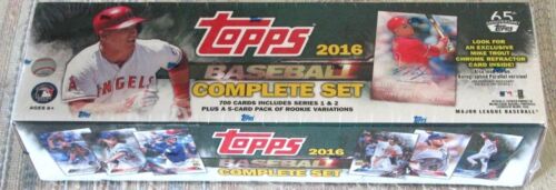 2016 Topps Baseball Factory Sealed Set Trout Autograph? 5 Pack Rookie Variation