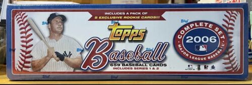 2006 TOPPS BASEBALL COMPLETE SET ICLUDES SERIES 1 & 2 SEALED