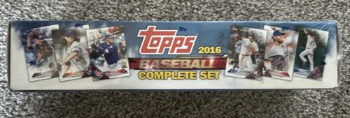 Sealed 2016 Topps Baseball Complete Factory Set w/ 5 Card Park Rookie Variations