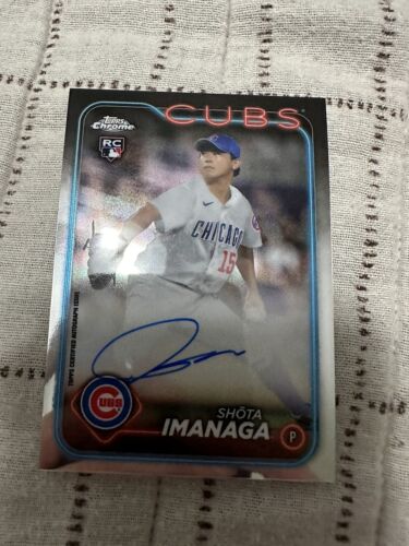 2024 Topps Chrome Shota Imanaga AUTO RC - Cubs #RA-SI