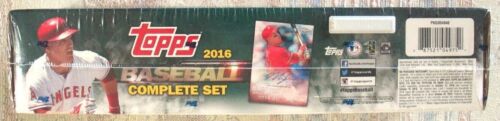 2016 Topps Baseball Factory Sealed Set Trout Autograph? 5 Pack Rookie Variation