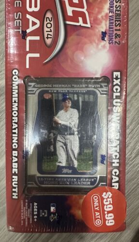 2014 Topps Complete Factory Sealed Baseball Card Set w/Babe Ruth Exclusive Patch