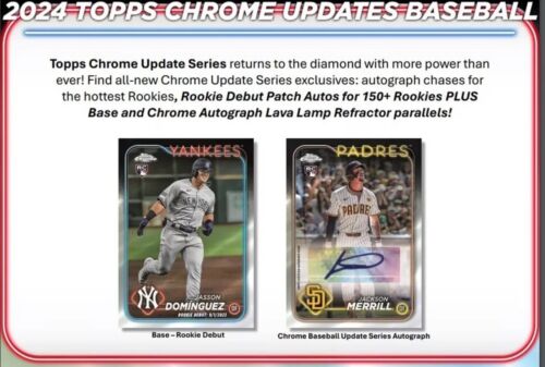 2x Packs From 2024 Topps Chrome Update Mega Box - Paul Skenes RC [pre-sale]