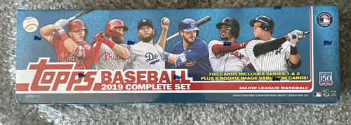 2019 Topps Baseball Factory Sealed Complete Set 700 Cards +5 RC Variations