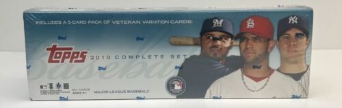 2010 Topps Factory Sealed Set - 5 Card pack of Veterans