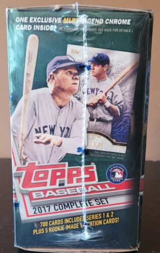 2017 Topps Baseball Complete Set Series 1&2 Factory Sealed 2x Judge Rookie