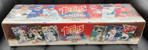 2018 Topps Baseball Complete Set Factory Sealed w/ Pack Ohtani & Acuna RC MINT