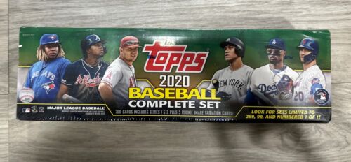 2020 Topps Baseball Sealed Set Series 1+2 - 5 Exclusive Foilboard Parallel Cards