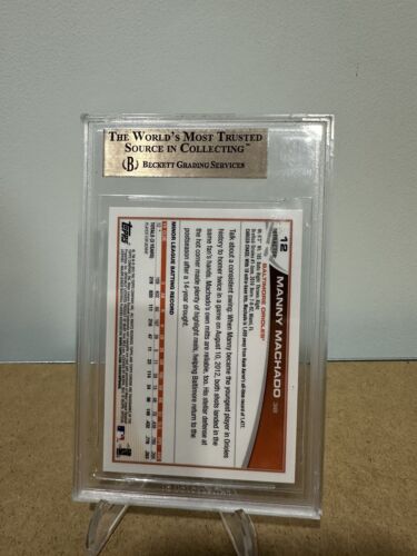 2013 TOPPS CHROME MANNY MACHADO PURPLE REFRACTOR RC ROOKIE CARD