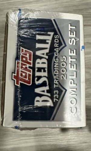 2005 TOPPS BASEBALL CARD COMPLETE SET + YANKEES 5 CARD PROSPECTS PACK SEALED