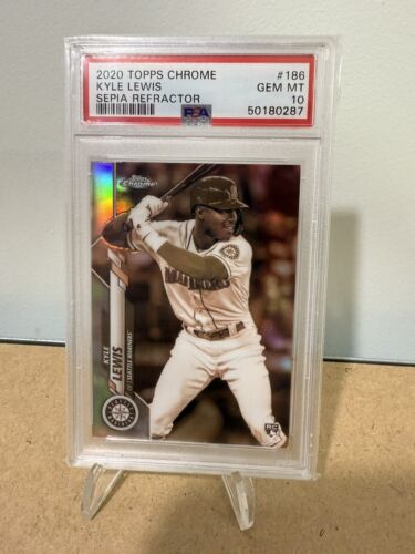 PSA 10 Lot Topps Rookies Bowman 1st And Chrome - 8 Graded Baseball Cards