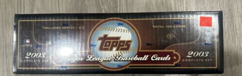 2003 Topps MLB Baseball Series 1 And 2 Sealed Factory Set - FREE SHIPPING