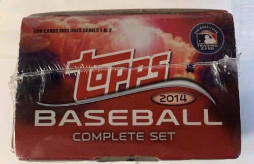 2014 TOPPS HOBBY EDITION FACTORY SET SEALED WITH 5 ORANGE PARALLELS RED BOX