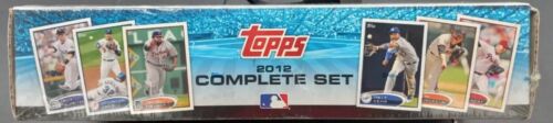 MLB Topps 2012 Complete Set Includes Series 1 & 2 w/ 661 Cards FACTORY SEALED!