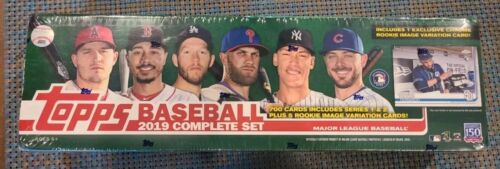 2019 TOPPS BASEBALL SET FACTORY SEALED Target Green Exclusive Chrome Variation