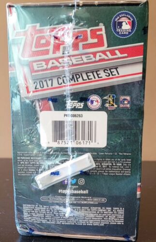 2017 Topps Baseball Complete Set Series 1&2 Factory Sealed 2x Judge Rookie