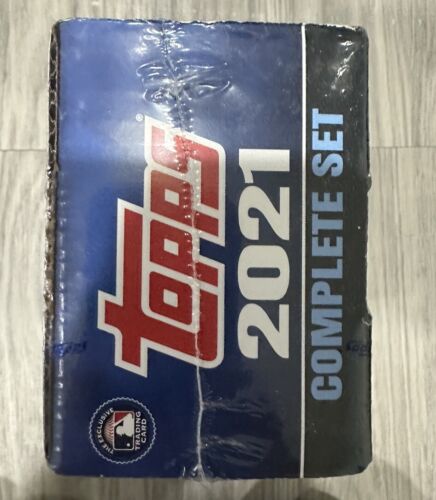 2021 Topps MLB Baseball Factory Sealed Set + 5 Rookie Image Variation Cards