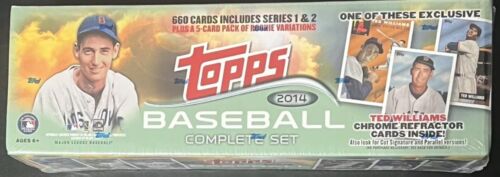 2014 Topps Baseball Factory Sealed Complete Set (Ted Williams Chrome Refractors)