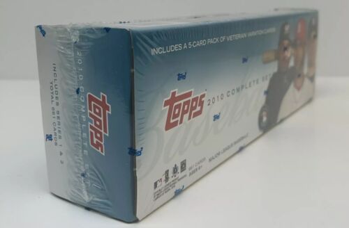 2010 Topps Factory Sealed Set - 5 Card pack of Veterans