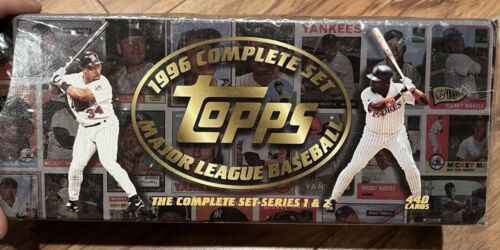 1996 Topps Complete Set MLB Series 1 & 2 440 Cards Factory Sealed