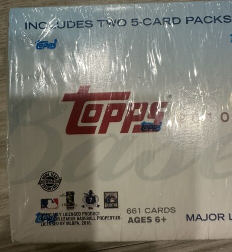 2010 Topps Baseball Complete Factory Sealed Box Set Home Team Advantage