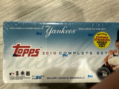 2010 Topps Sealed Set Series 1 and 2 - New York Yankees Edition