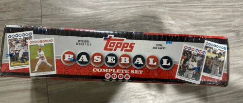 2008 Topps Baseball Factory Sealed Set Boston Red Sox Edition