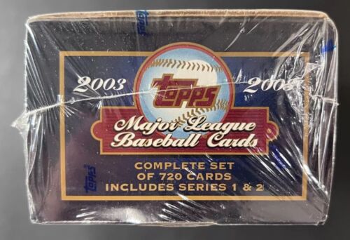 2003 Topps Baseball - Series 1 and 2 Cards - Factory Sealed - Complete Set