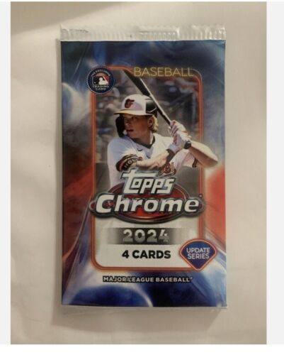 1x Pack From 2024 Topps Chrome Update Mega Box - Paul Skenes RC