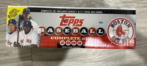 2008 Topps Baseball Factory Sealed Set Boston Red Sox Edition