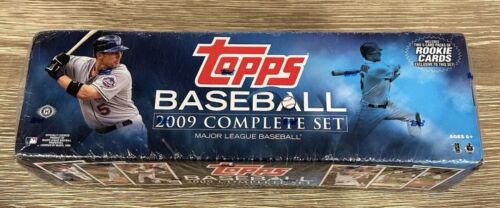 2009 Topps Baseball Complete Set Series 1 & 2 Hobby Box Sealed