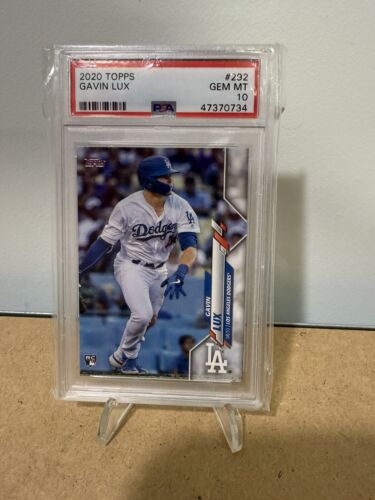 PSA 10 Lot Topps Rookies Bowman 1st And Chrome - 8 Graded Baseball Cards