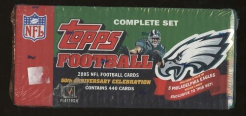 2005 Topps NFL Football Sealed Set Eagles Edition - Aaron Rodgers Rookie Card RC