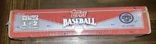 2005 Topps MLB Baseball Series 1 And 2 Sealed Set - Hobby Edition