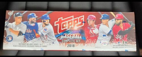 2018 Topps Baseball Complete Set Factory Sealed w/ Pack Ohtani & Acuna RC MINT