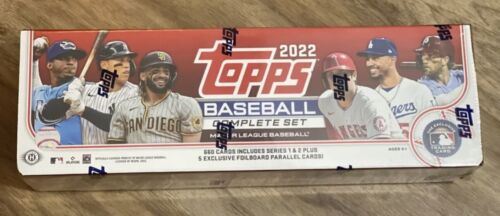 2022 TOPPS BASEBALL SEALED SET Series 1+2 - Hobby Edition