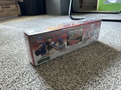 2012 TOPPS MLB BASEBALL FACTORY SEALED COMPLETE SET FENWAY DIRT- Bryce Harper RC